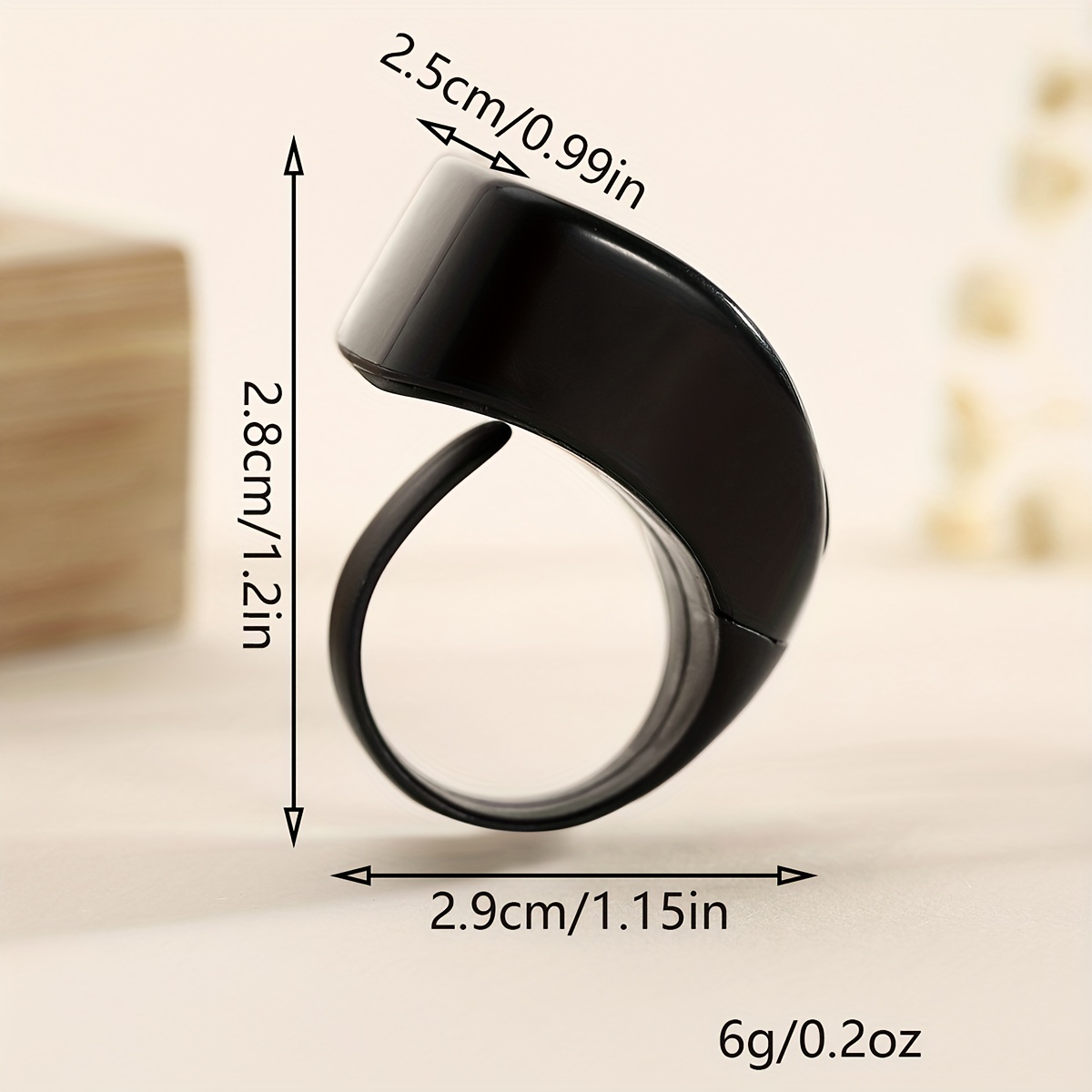 Modern Plastic Finger Ring Tally Counter with Card Accessory - Unlimited Edition Electronic Handheld Clicker, Battery-Operated Digital Display for Warehouse Inventory, Mathematics, Adult 14+ Age Group