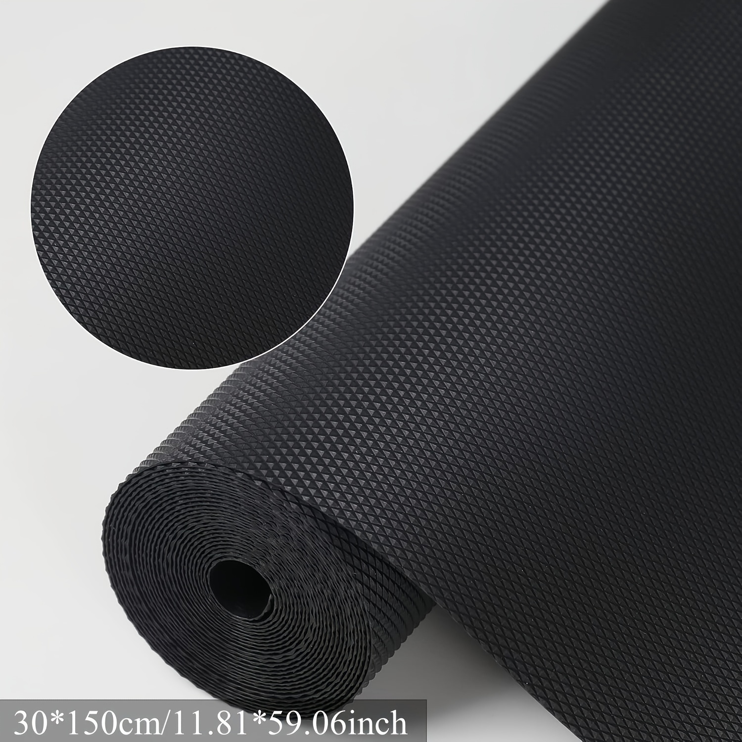 TEMU 1 Roll, Premium Thickened Eva Cabinet Shelf Liner, Drawer Liner, Non-slip Liner For Dressers, Storage Rooms, Bathrooms, Refrigerator Protector,
