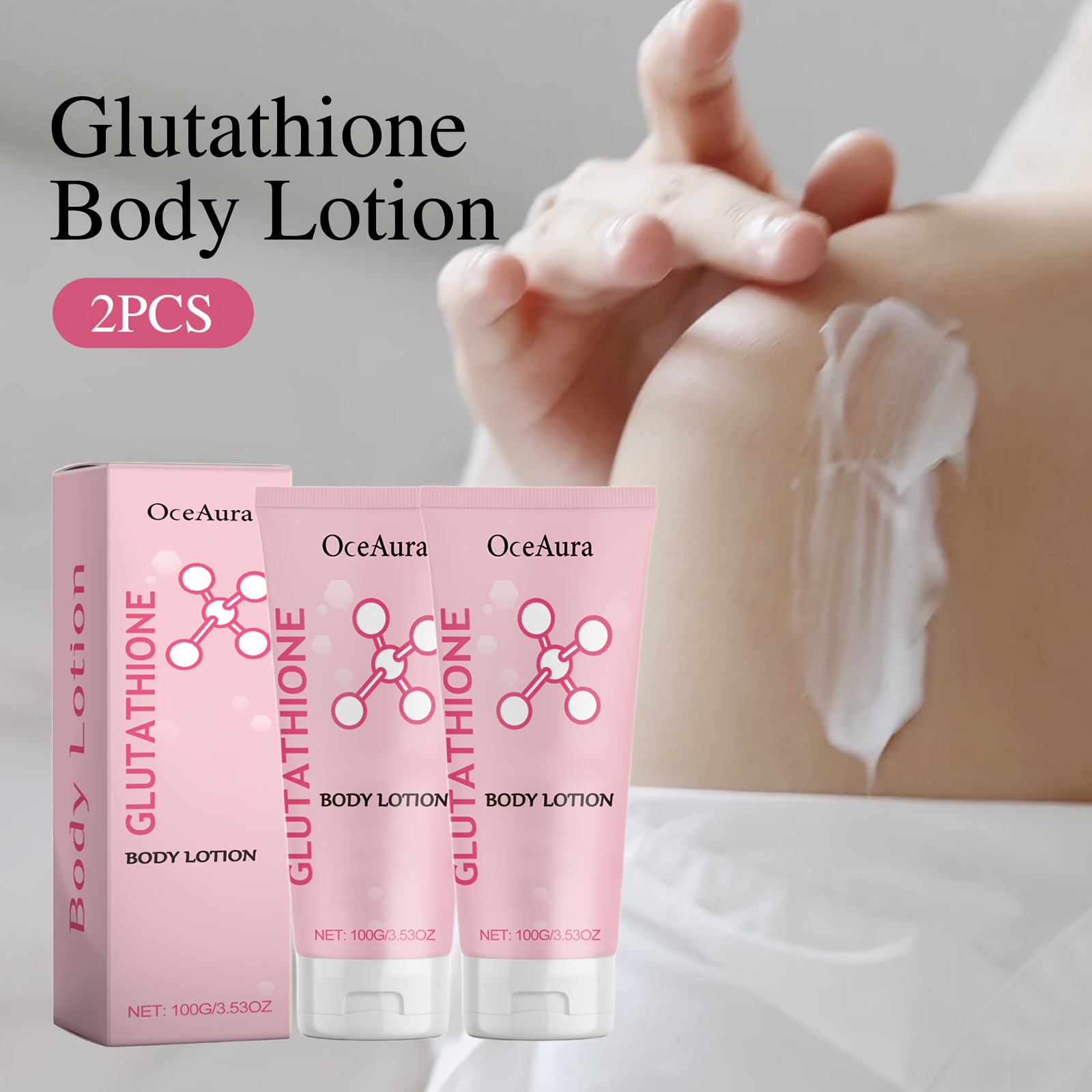 oceaura glutathione moisturizing body lotion provides deep hydration,  restores moisture, is , and offers a lasting scent. it ingredients like  hyaluronic acid, nicotinamide, glutathione, and arbutin - beauty & health