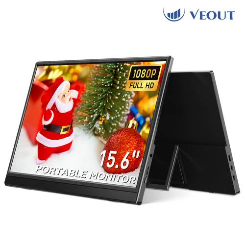 item picture 15 6 portable monitor 1920 1080p ips laptop monitor with usb c hdtv gaming monitor featuring a kickstand in four colors 0 3 ultra for travel and office use