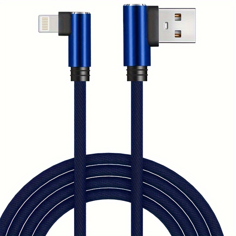 Image of Cable, -free Nylon Braided Design, Compatible With For Iphone 14/13/12/11 Pro Max/xs/xr/8/7/6s/6/ipad Usb Data Cable, In Lengths Of 3.3ft/4.9ft/6.6ft/9.9ft