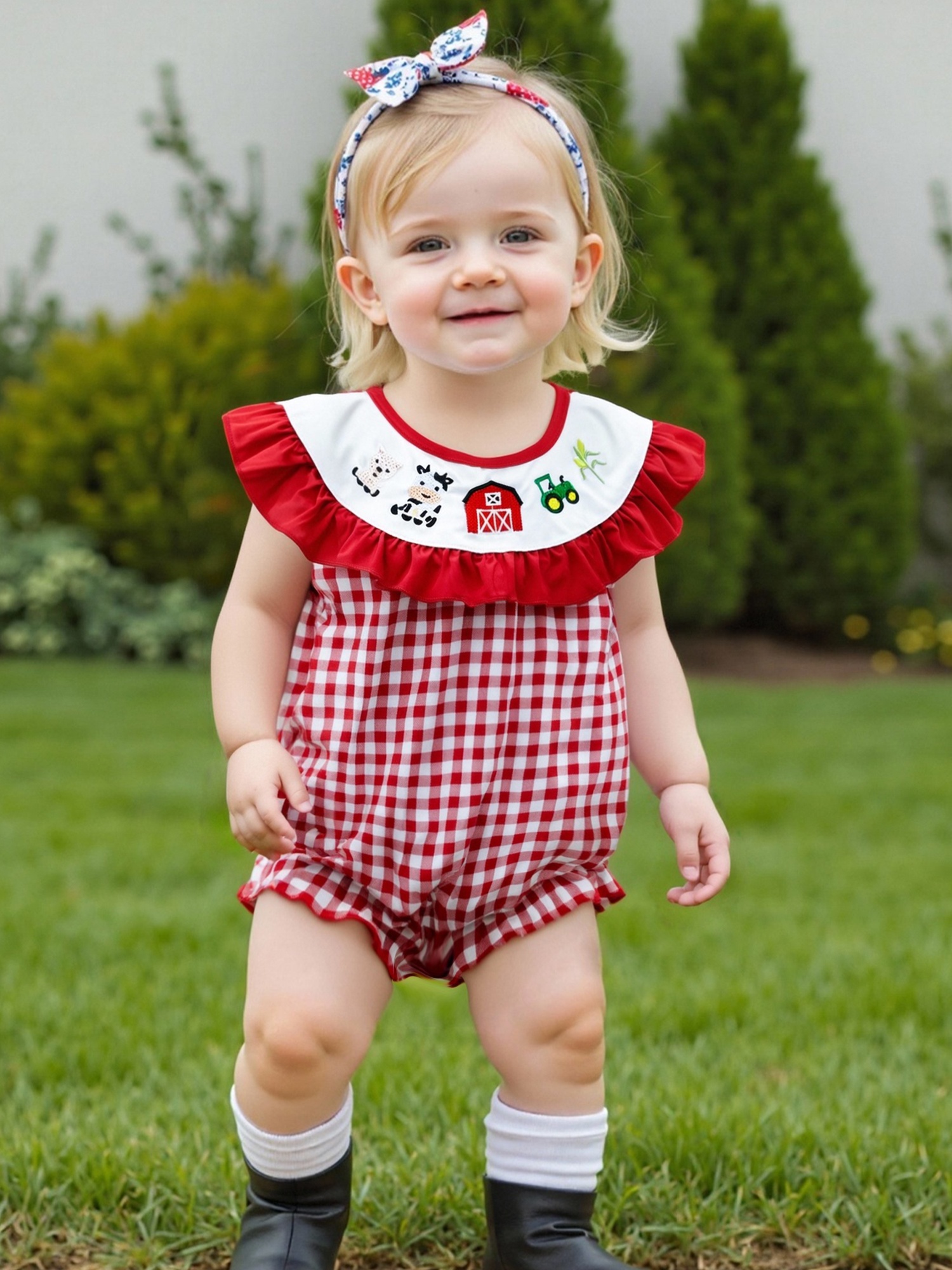 Patriotic Baby Clothes Baby Girls Jumpsuits Girls 4th Of July