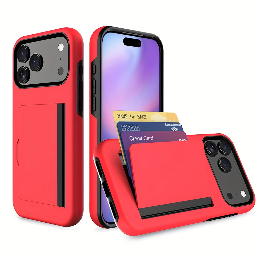 iphone card display case Card Holder iPhone Case – Vogueen main image 0