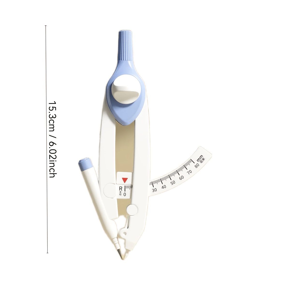 Professional Drawing Tool, Ruler and Compass Set