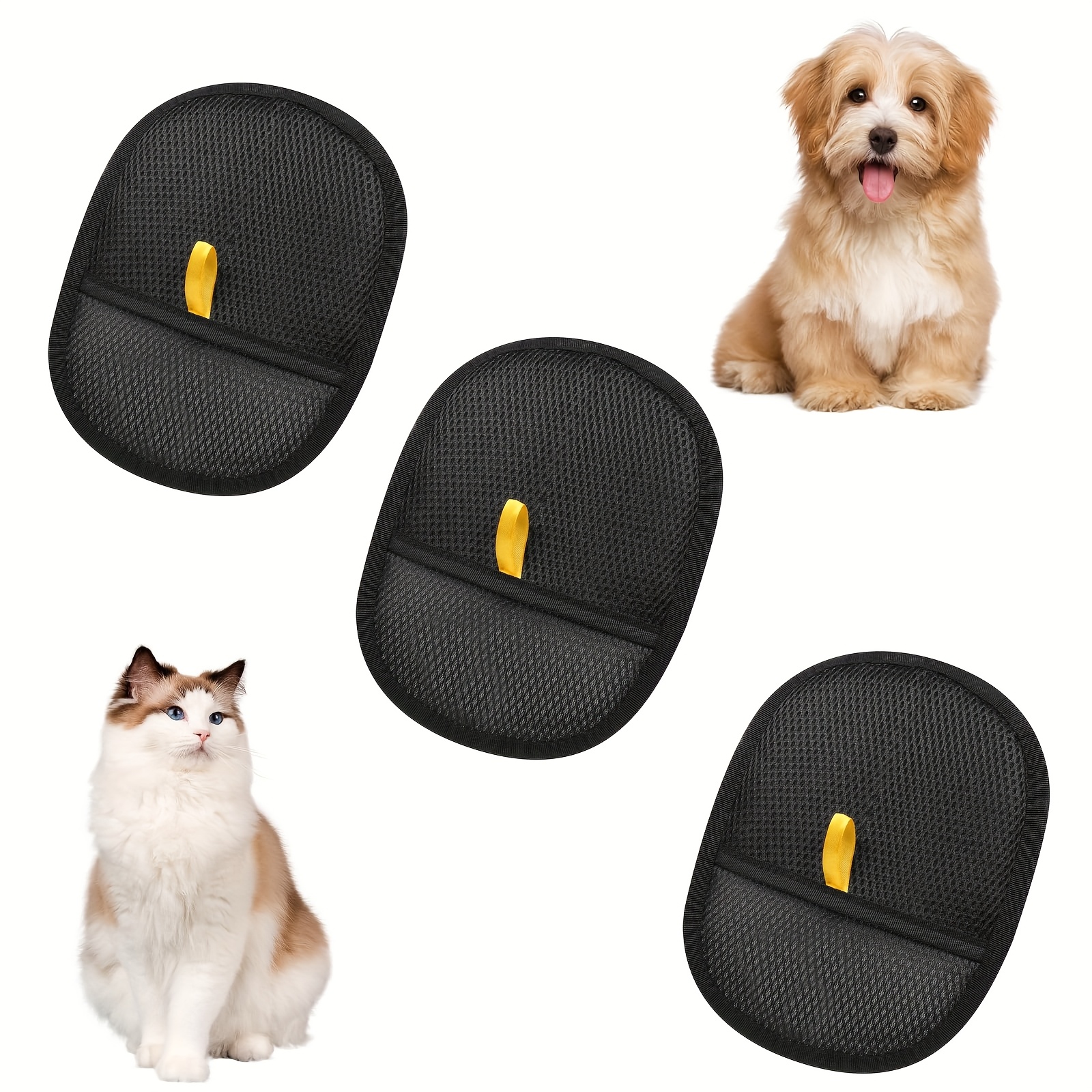 2-in-1 Upgrated Dual Sided Pet Hair Removal Glove - Foto 5