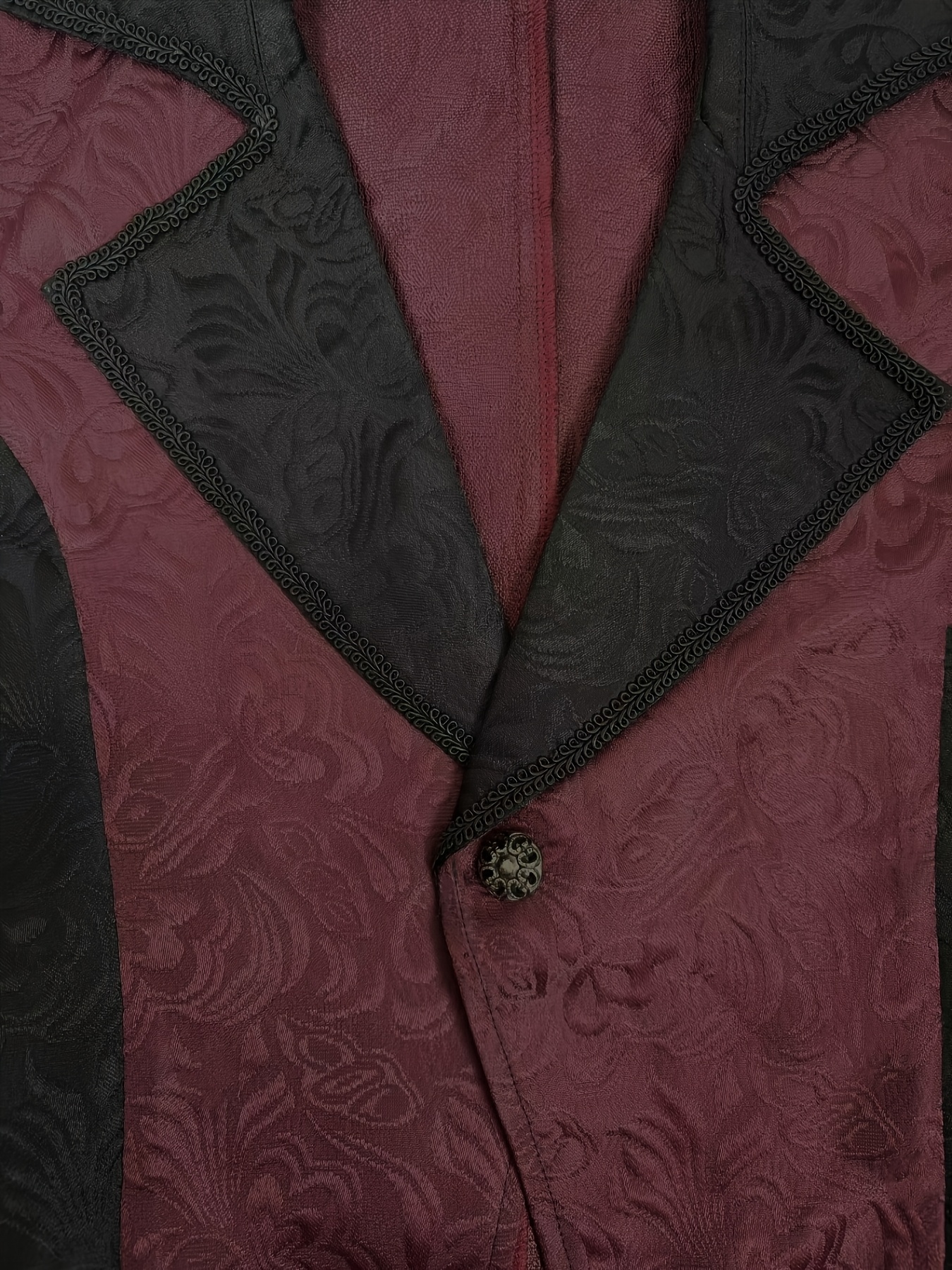 Medieval Men's Vest Retro Suit for Halloween
