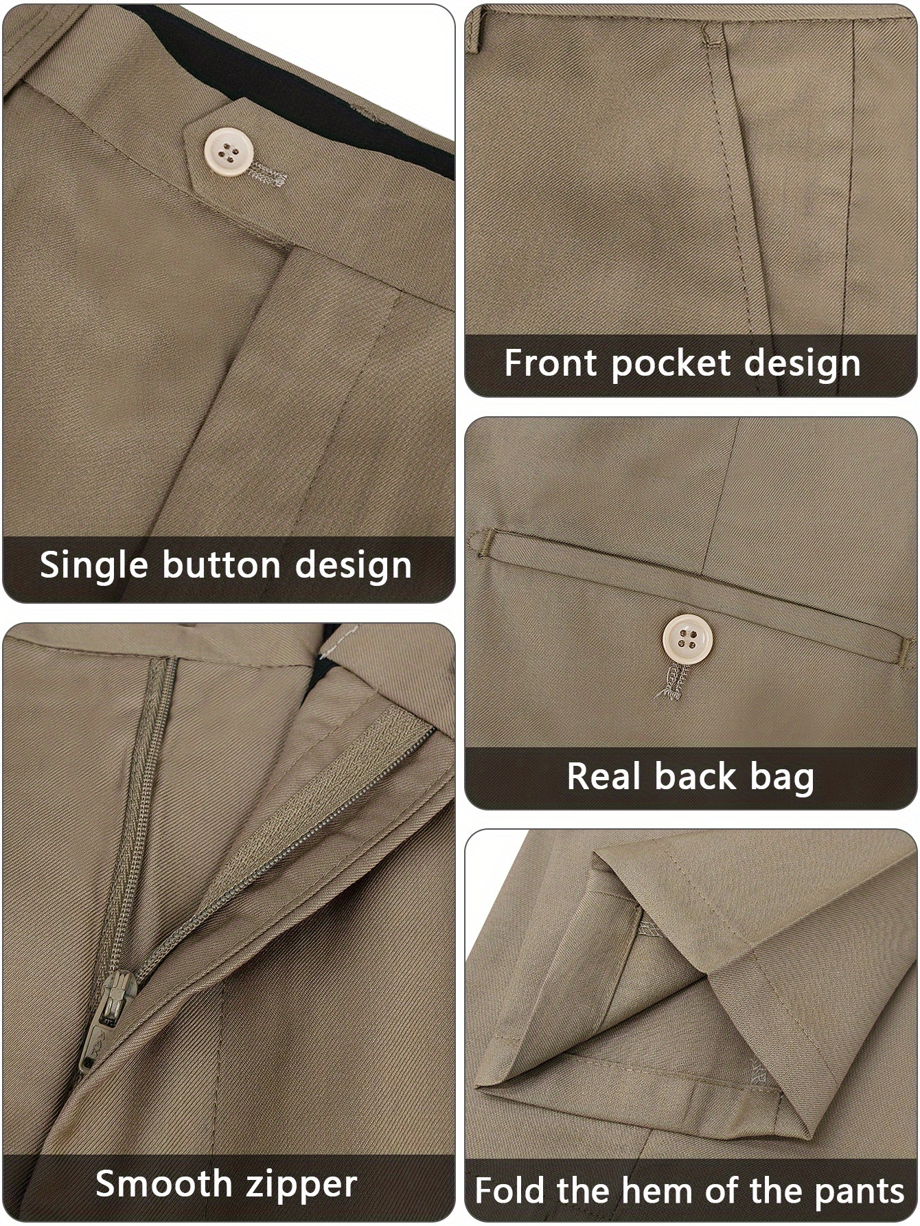 Ensemble Costume d'Affaires Léger Slim Fit pour Hommes de Boutique, Veste de Mariage + Gilet + Pantalon 3pcs