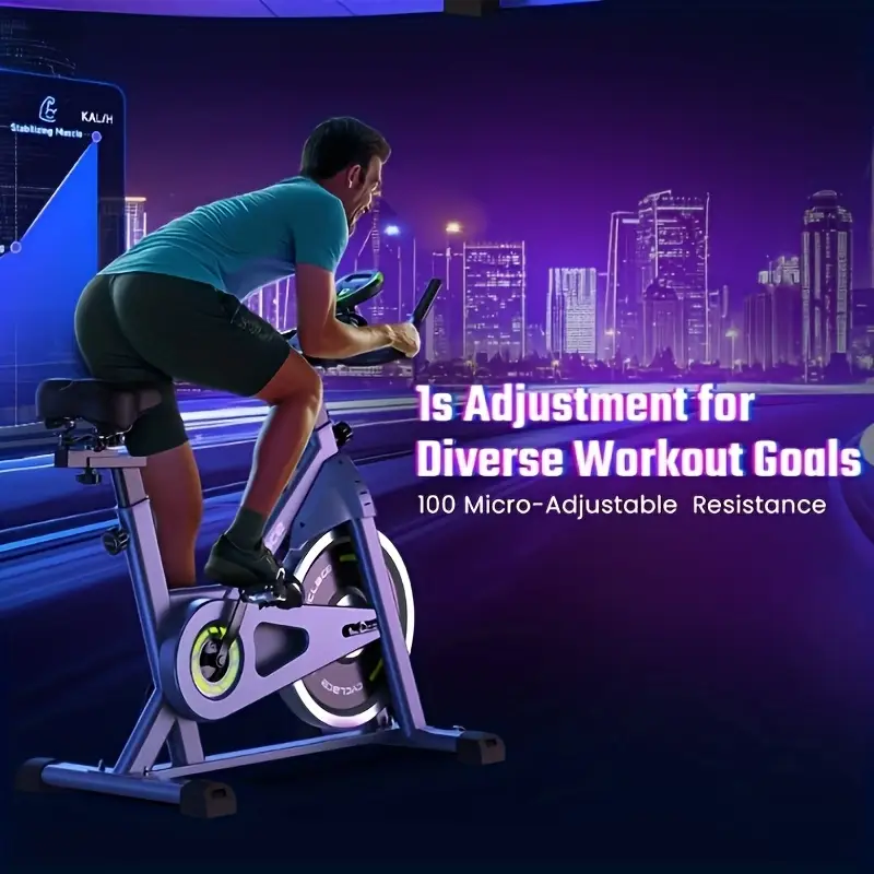 indoor for home workout adjustable exercise bike for fitness and toning compact and durable stationary bike for home gym excerise bike for fitness ideal indoor cycling gift for whole body workouts Product details 1