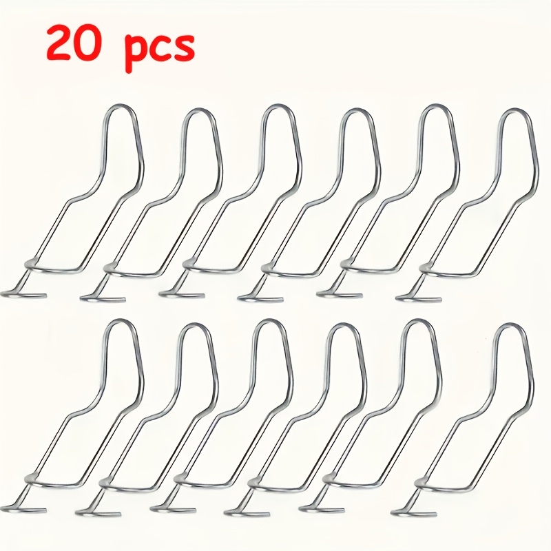 Image of 20pcs Garden Pile Connecting Stakes Clip, Plant Grid Clip, Connector, Clip Trellis Clips Plant Climbing Frame Buckles For Tomato Cucumber Eggplant Vegetable 8/11/16/20mm