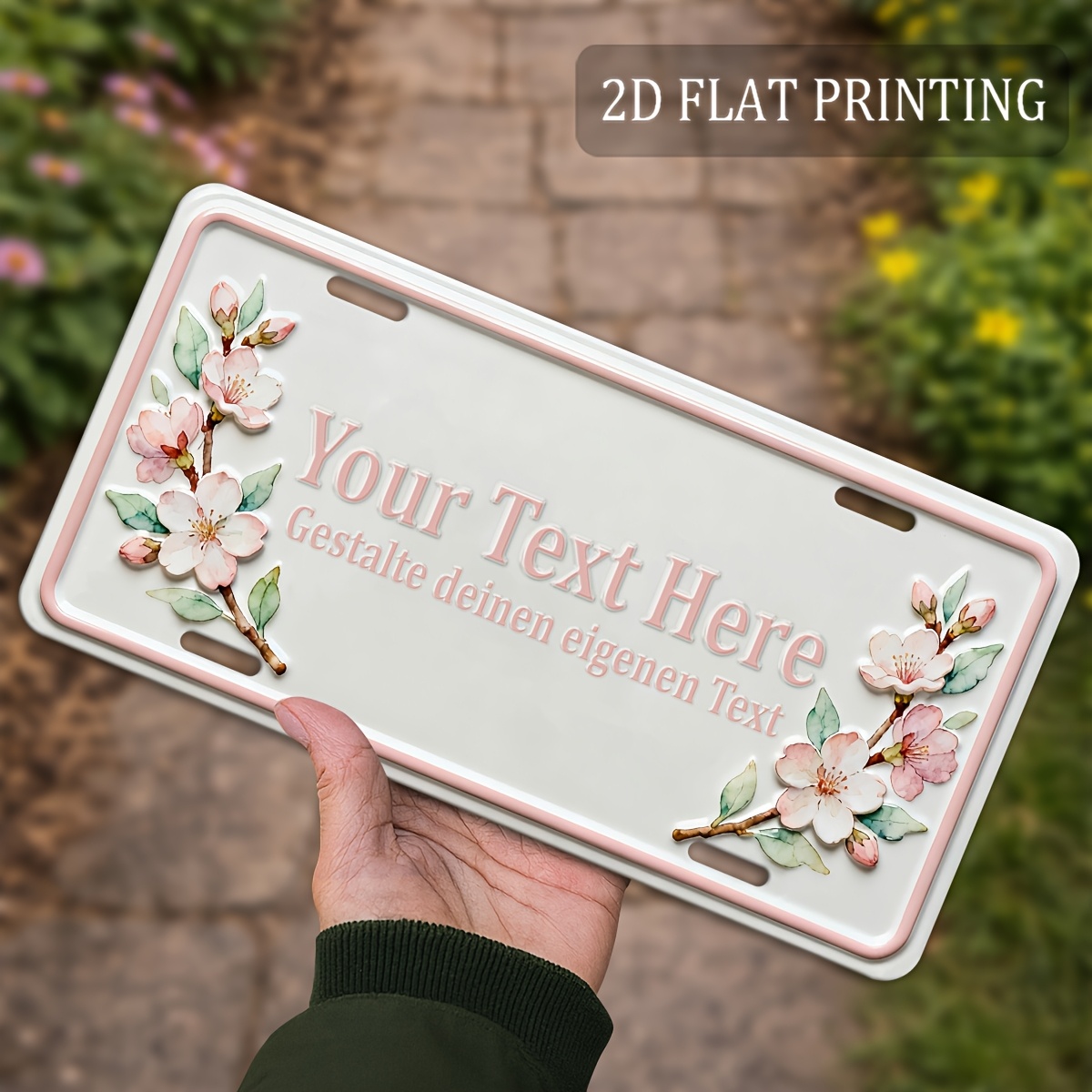 TEMU Single Piece Packaging, Outdoor Signs And Wall Decorations, Diy Custom Text Metal Plaques, Vintage Personalized Nameplates, Mailbox Decorations,