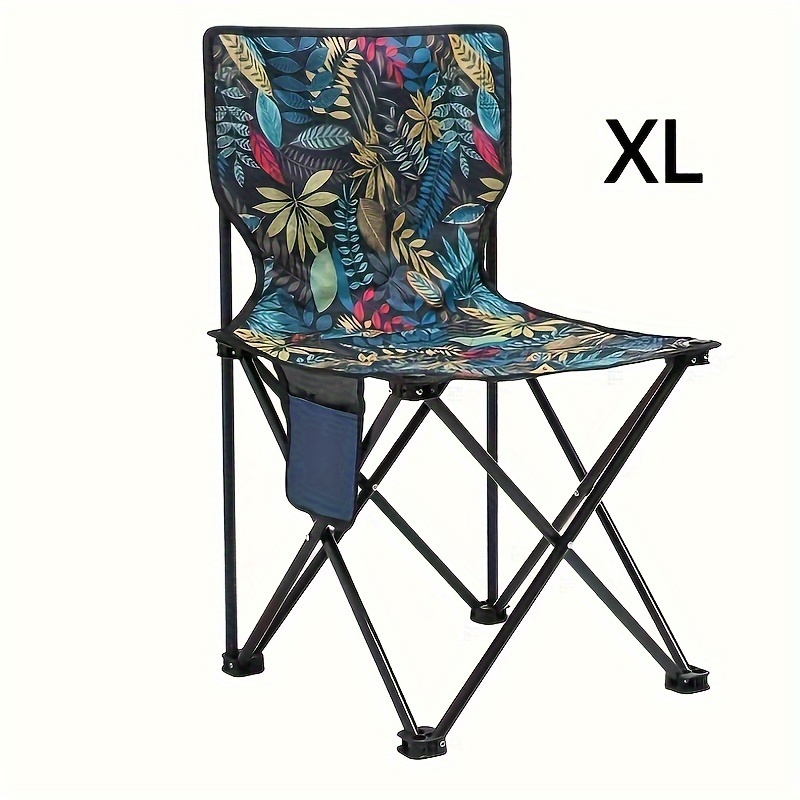 Portable Outdoor Folding Chair Small Stool Fishing Gear Leisure Chair For  Home Use, Shop On Temu And start Saving