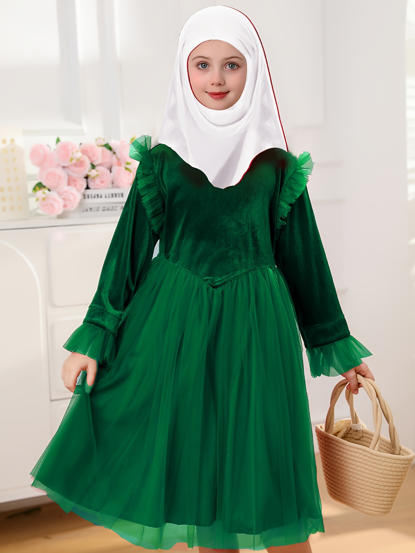 Dress tutu hijab sale