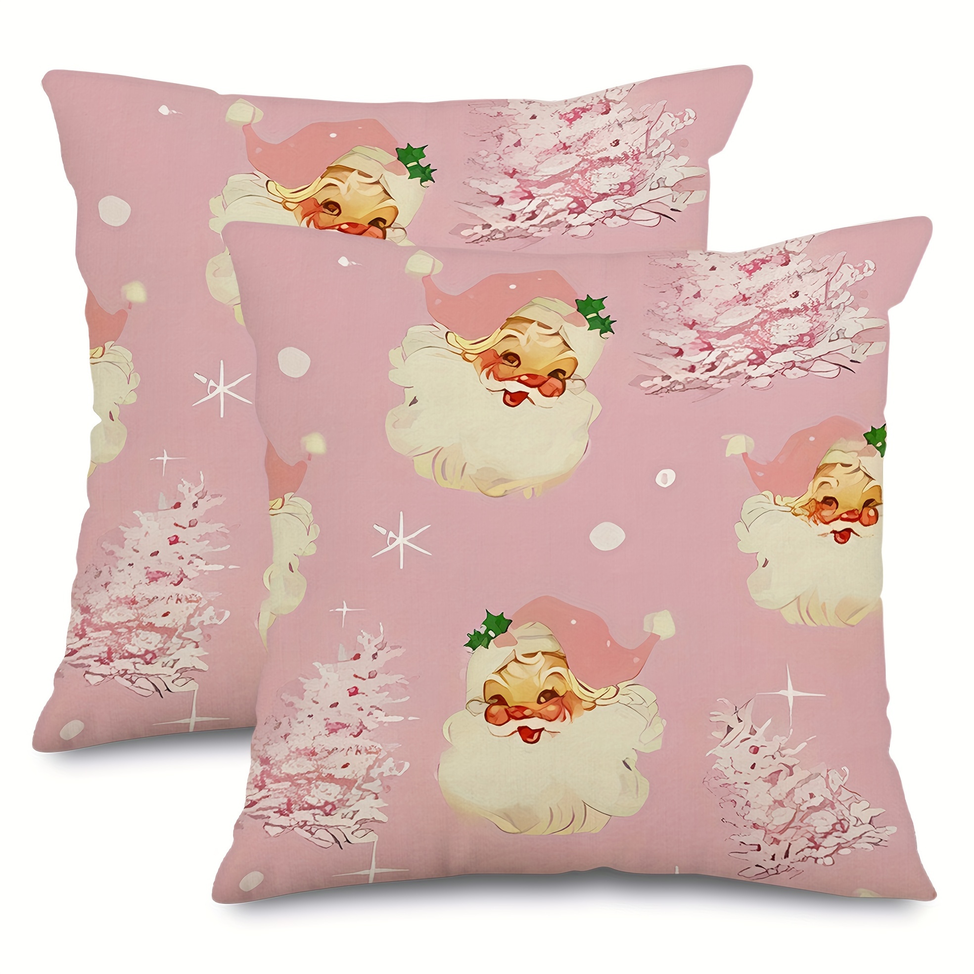 

2pcs Christmas Tree & - , Zip , For & Sofa Decor - 16x16/18x18/