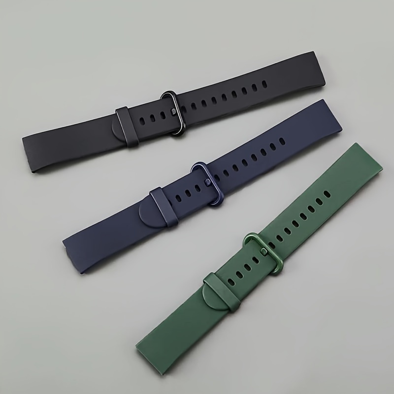  Correas de repuesto para reloj inteligente compatibles con  Xiaomi Mi Watch Lite/Mi Watch Lite 2, correas de silicona suave ajustable  para Redmi Watch 2 Lite, mujeres y hombres (4 colores A) 
