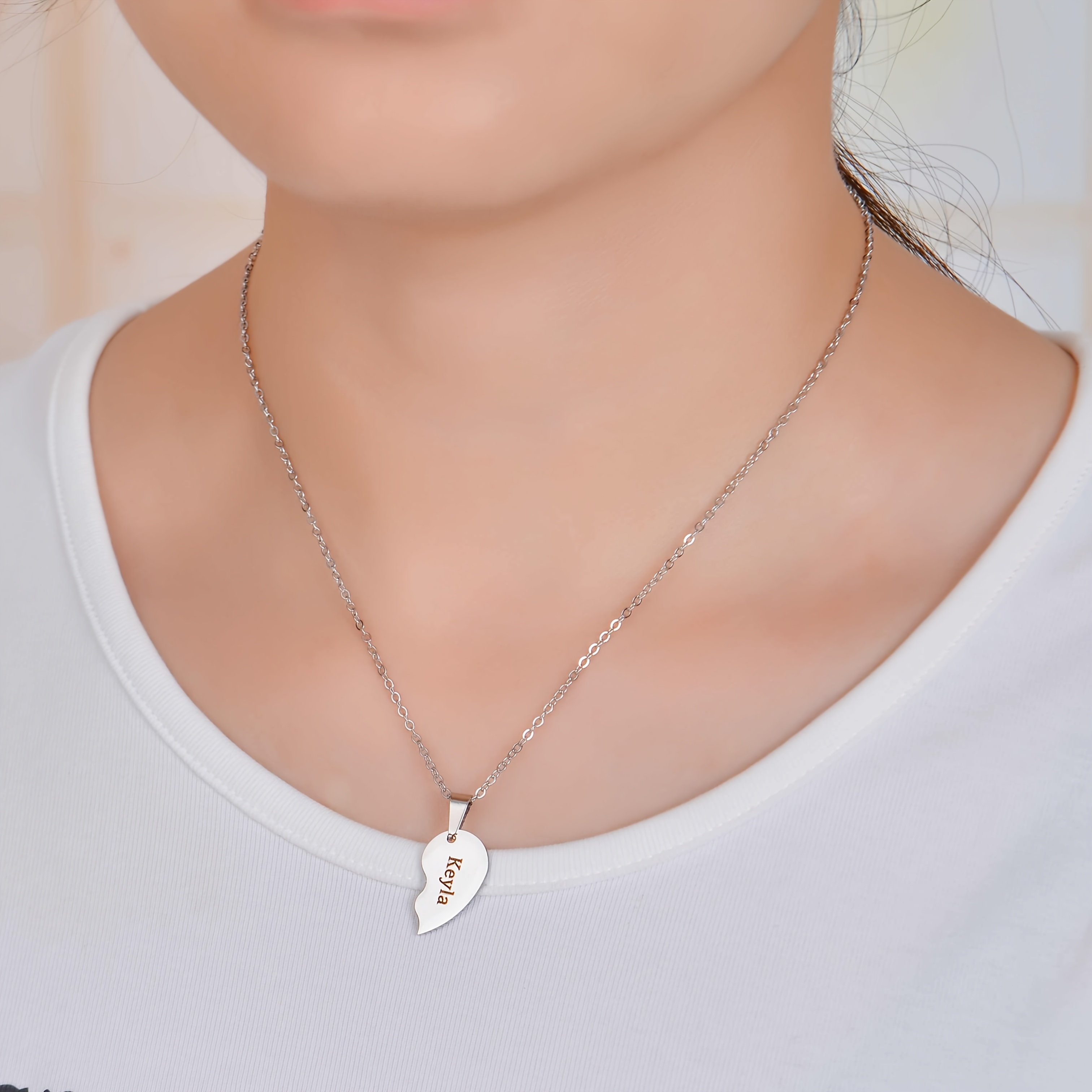 Personalized Custom Name Stainless Steel Necklace