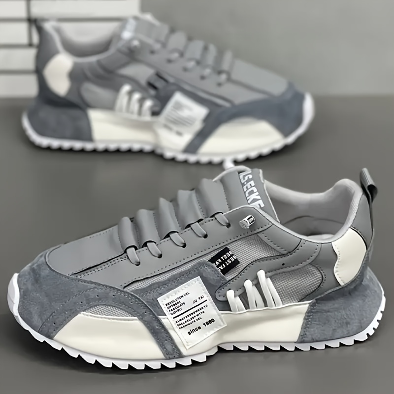 [sneakers] Men'S Outdoor Running Shoes, Comfortable And Breathable, with a Thick Sole for Added Height, Suitable for Year-Round Leisure And Fitness Training