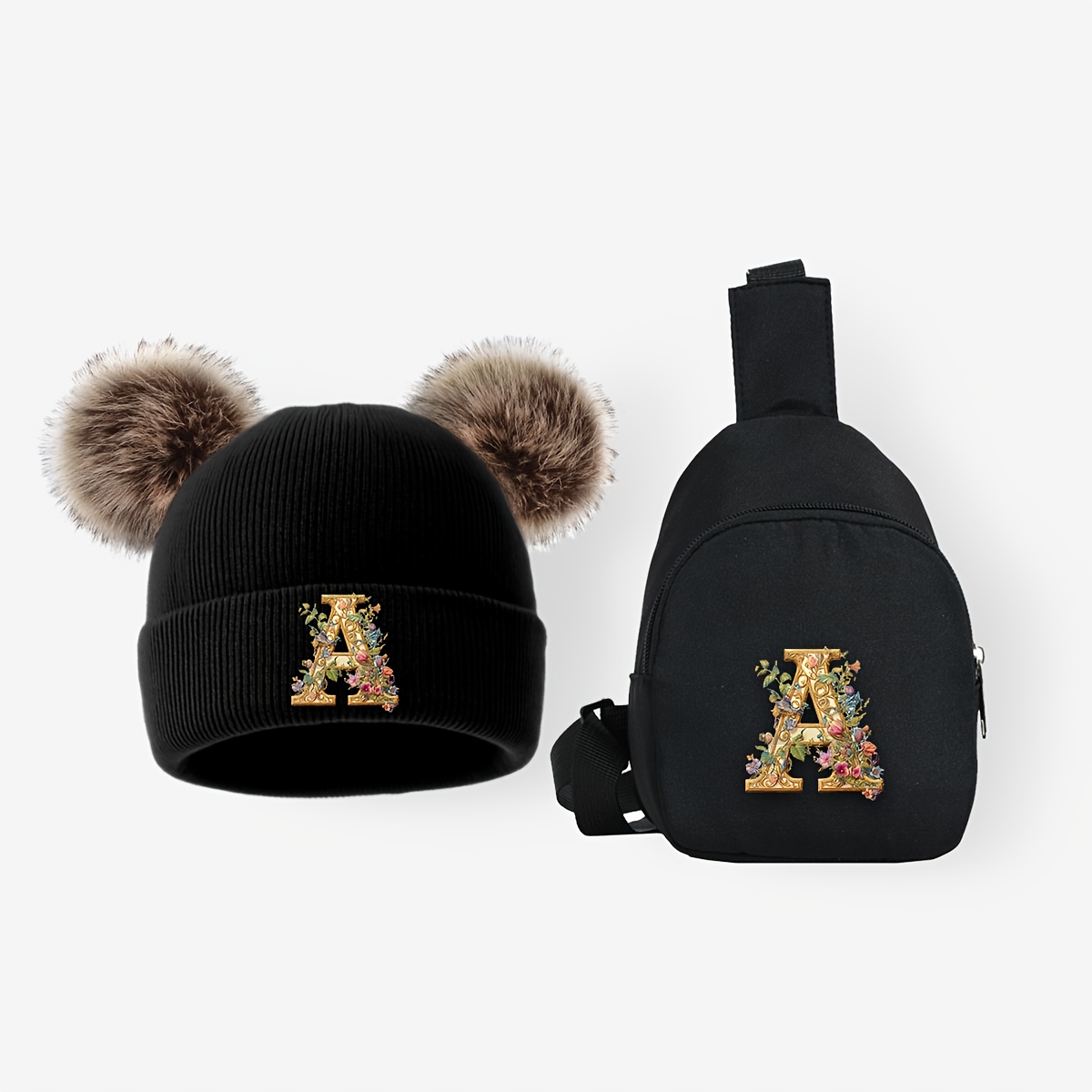 Black Knit Sweater Fashion Look