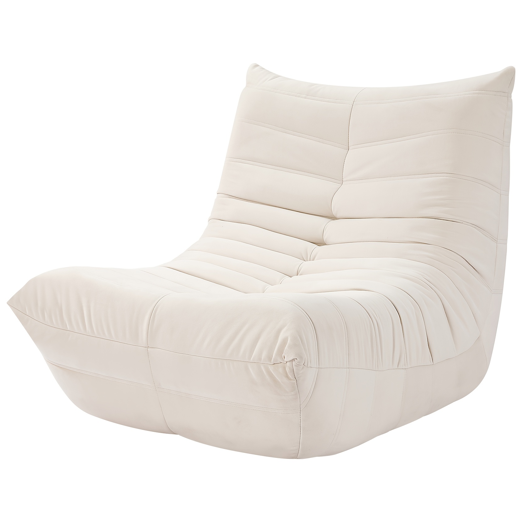 Fireside Chair Lazy Floor Sofa Couch Corner Bean Bag Chair For Adults Tatami Sofa Soft Suede Lazy Sofa For Living Room Bedroom
