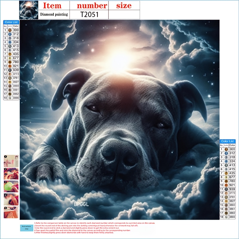 TEMU 5d Painting Kit Featuring A The Sky, Easy For Beginners, Ideal For Decorating For Home Or Office Walls, In Canvas Sizes, A Great Gift For
