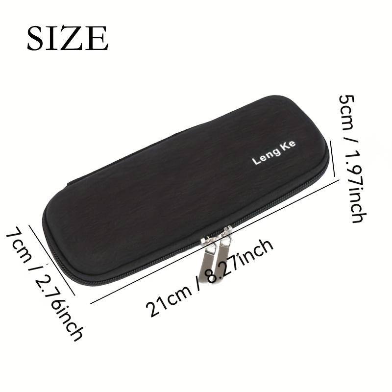 1pc Premium Insulin Cooler Travel Case with 2 Gel Ice Packs - EVA & Aluminum, Zippered Compartment for Supplies, Pens, Glucose Strips - Ideal for Outdoor Sports & Activities, Accessories