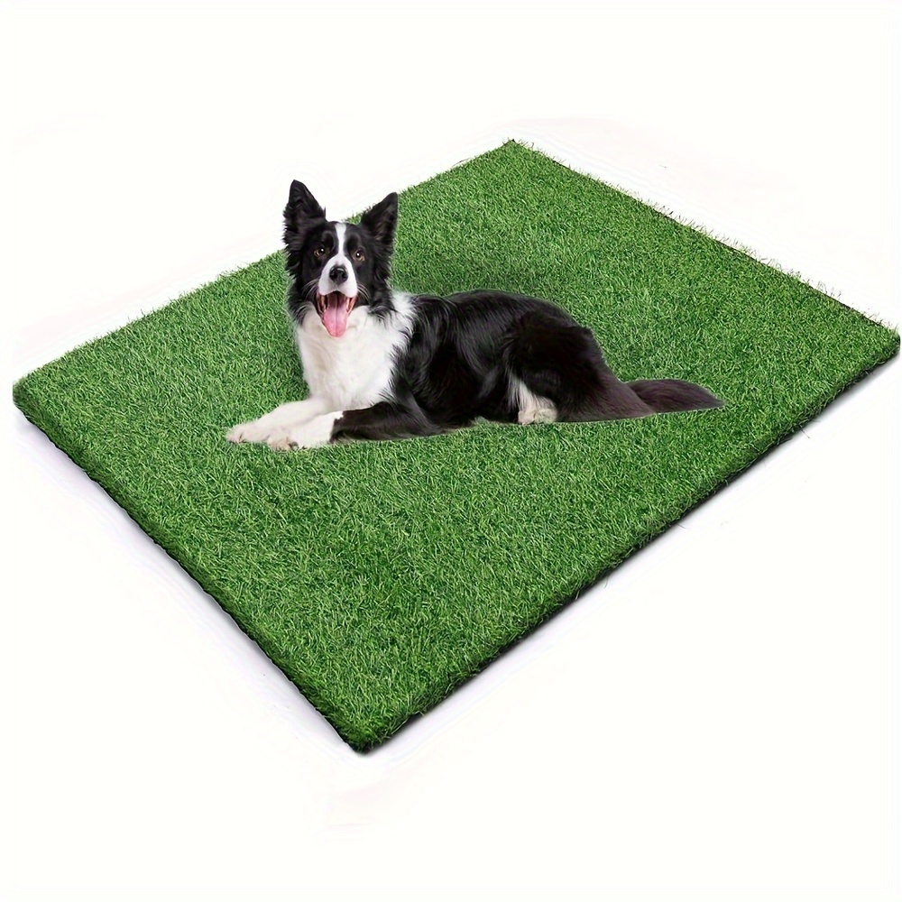 artificial grass dog potty pad easy to clean, odor resistant