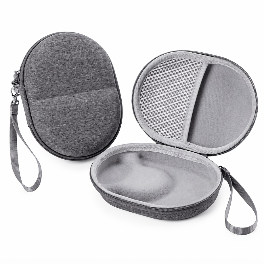 Bone Conduction Earphone Bag - Durable And Portable, With Mesh Earphone Slot, Compact Travel Storage Box, Suitable…: retailer-supplied image