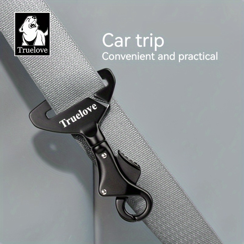 

Pet Safety Belt For Dogs By Truelove, A Safety Buckle For Dogs In Cars, Ensuring A Peaceful Long-distance Journey Without Distractions.