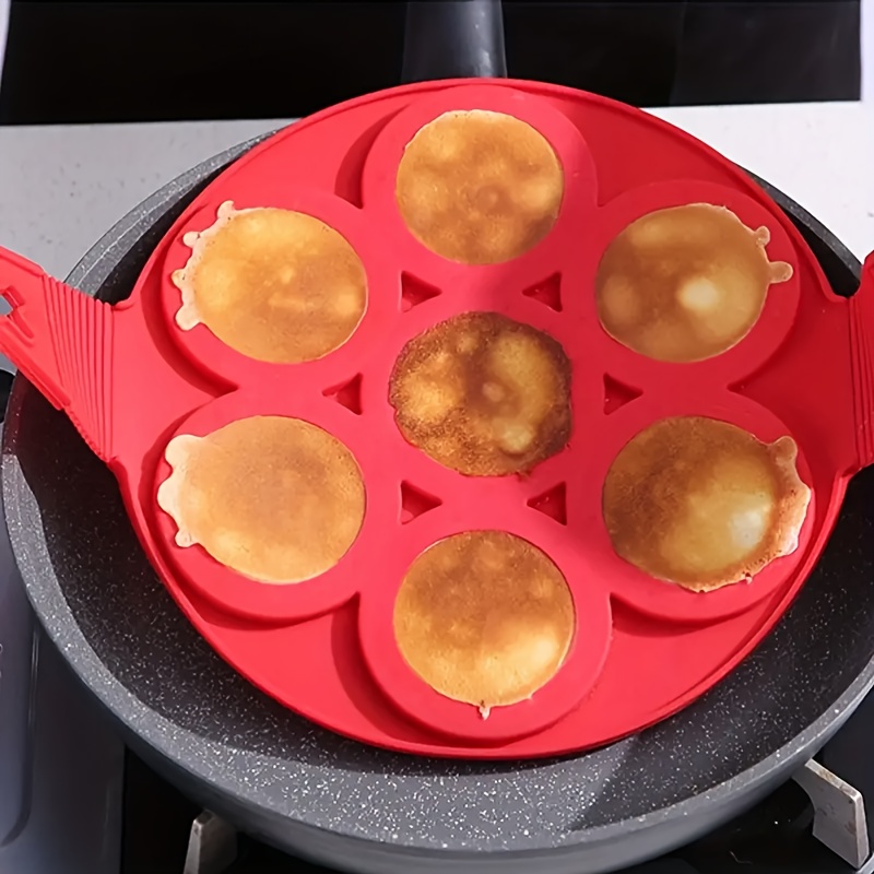 

Silicone Pancake Mold With 7 Unique Shapes - , Ideal For Baking And Egg Rings, And Restaurant Use, Kitchen Tool