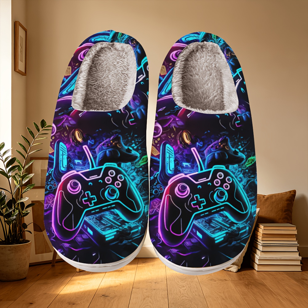 TEMU Men's And Women's Home Slippers, Skin-friendly, Breathable, Comfortable, And Warm, Thick-soled Couple's Slippers For Indoor And Outdoor Use ,