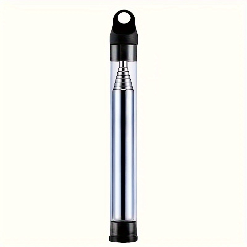 Outdoor Stainless Steel Telescopic Fire Bellows Camping Fire Starting Tool, Without Battery