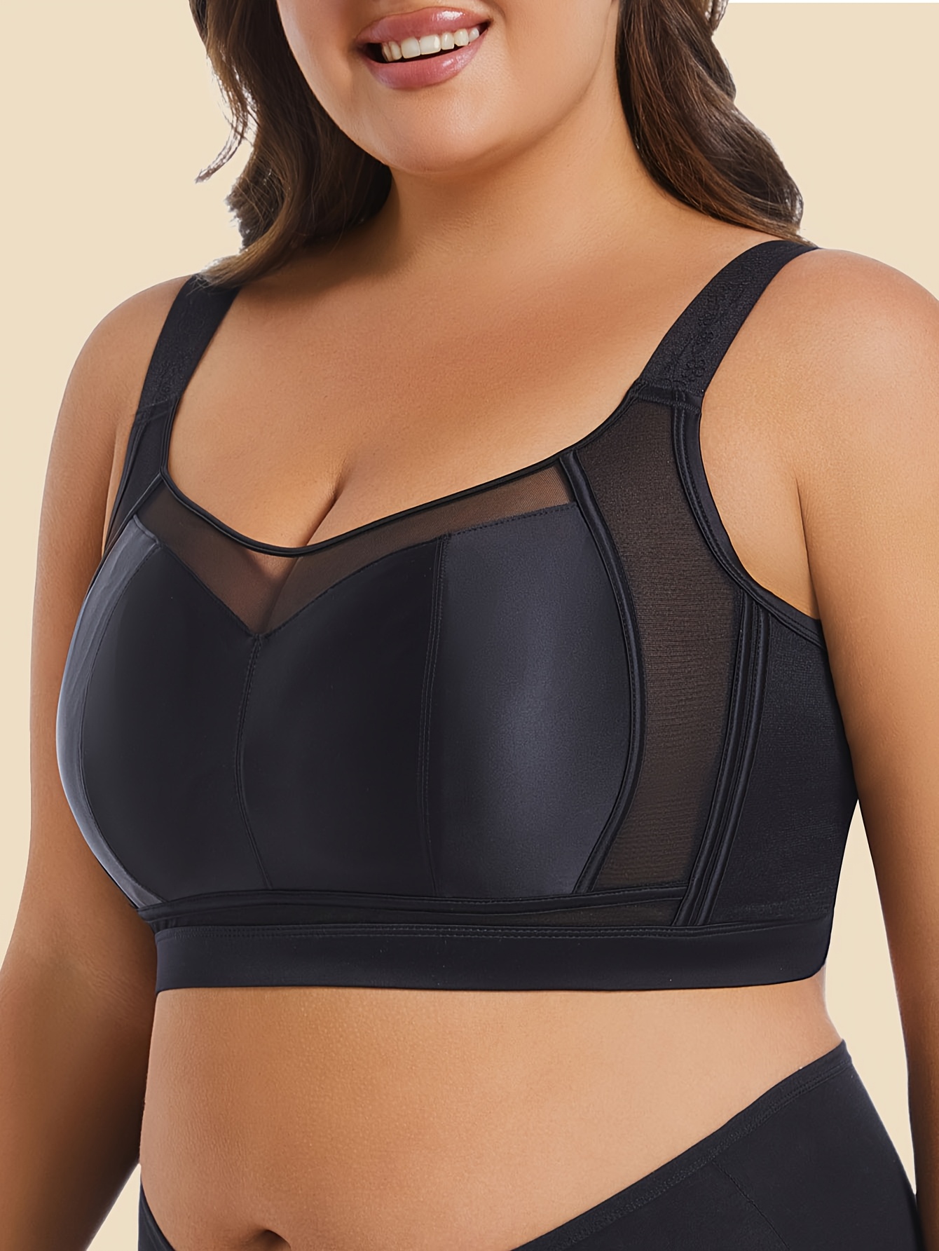 plus size womens seamless underwire   french inspired elegant design ultra thin lift   for large busts breathable medium stretch fabric anti sagging prevents breast drop hand wash   1