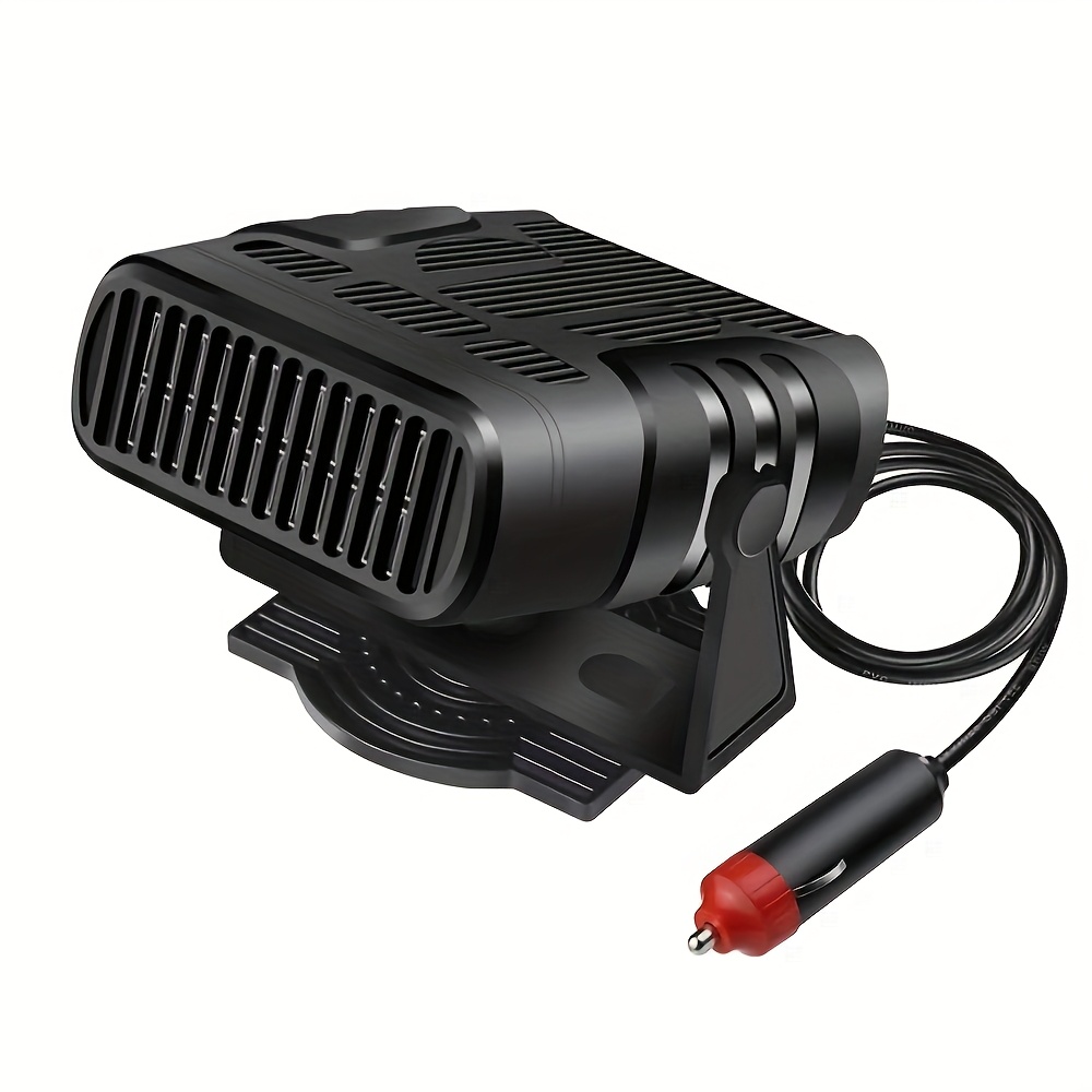 TEMU Car Heater 12v 120w Portable Electric Heating Fan Defroster