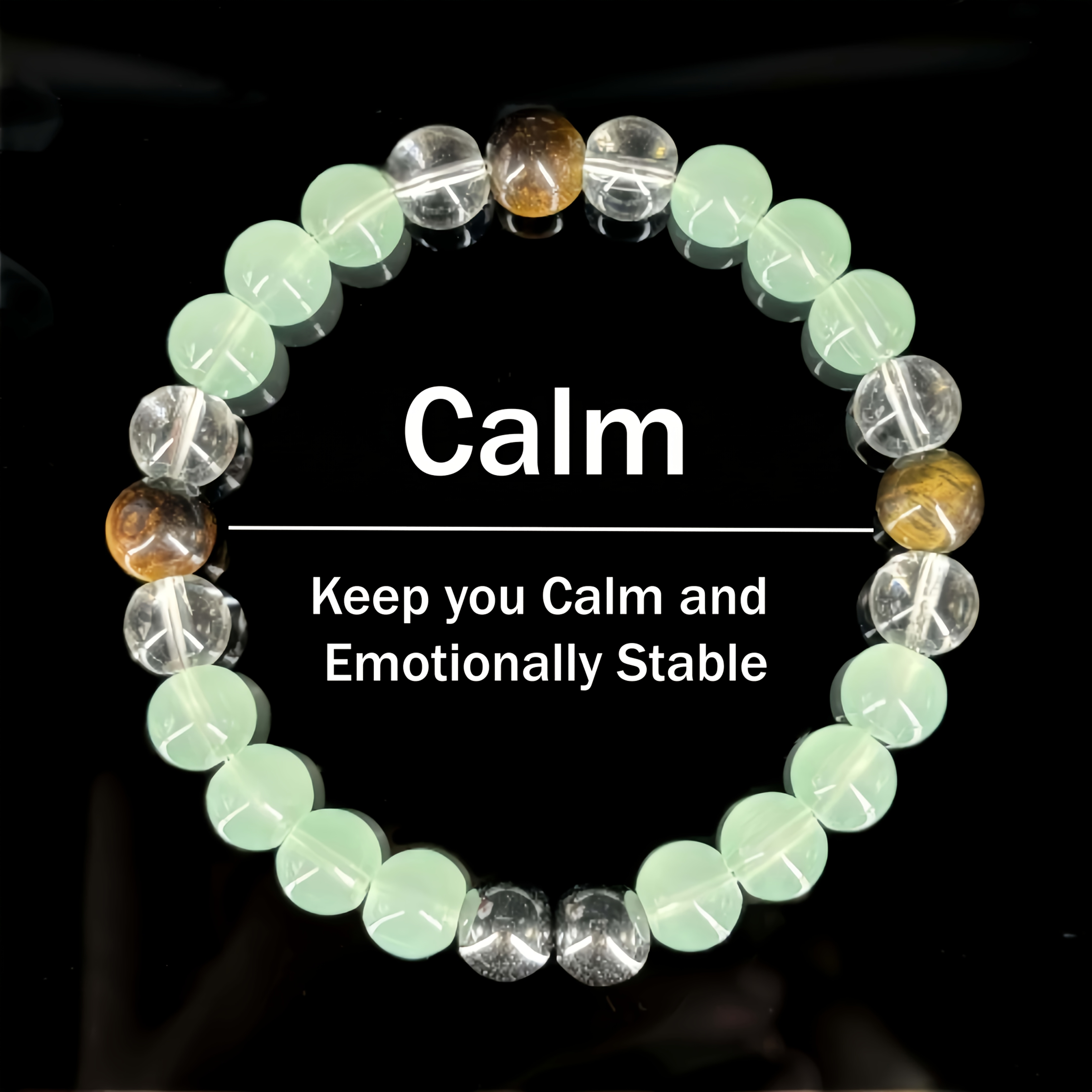 1pc Smart Bracelet-green Good Luck Bracelet Different , Perfect Women's Jewelry, For Your Lover