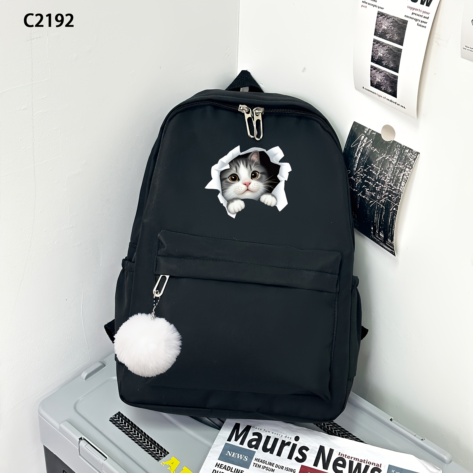 nylon backpack adorable - Temu Kuwait