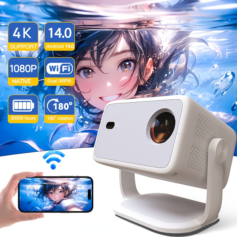 4k home projector sold on Temu United States