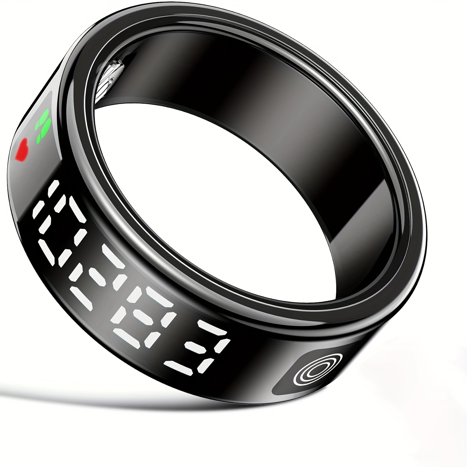 Smart Ring Health Ring - Smart Rings for Women Men, Fitness * Ring with LED Display Screen, Sleep * Ring Compatible with IOS/*, IP68