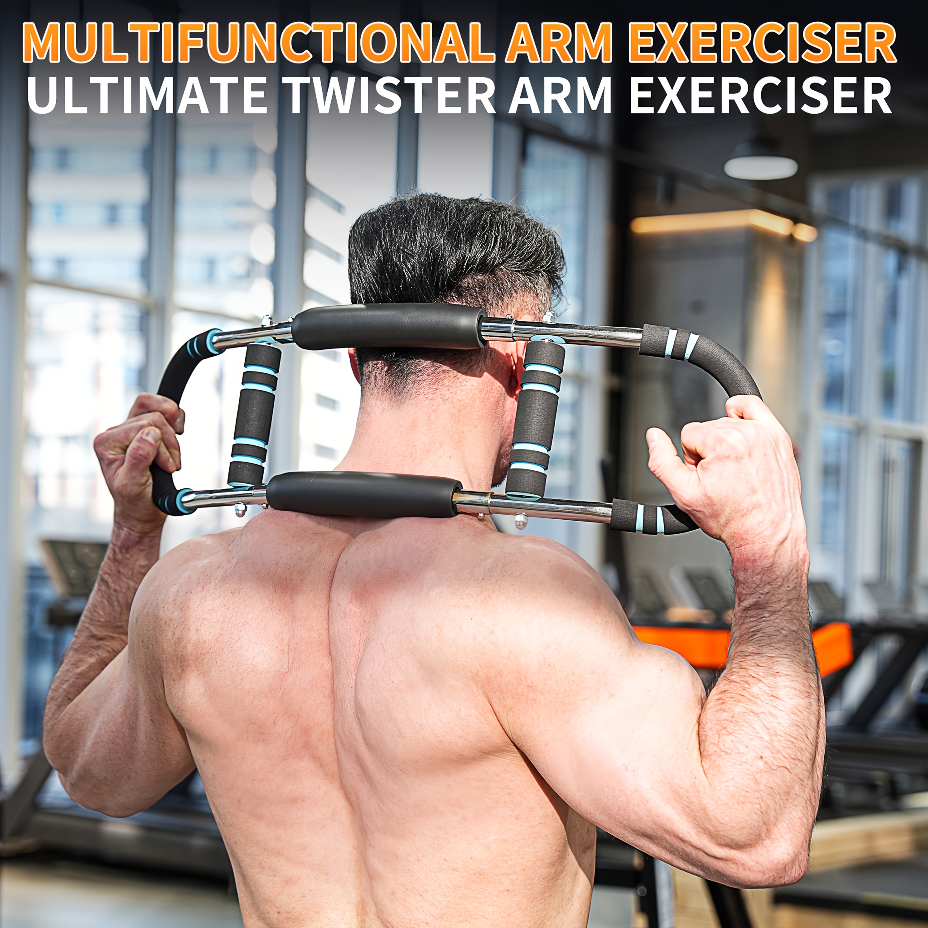 U Shaped Arm Trainer, Arm Twister Exerciser, Adjustable Resistance Arm