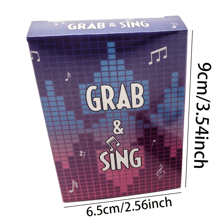 54 Double-Sided Singing and Interactive Game Cards