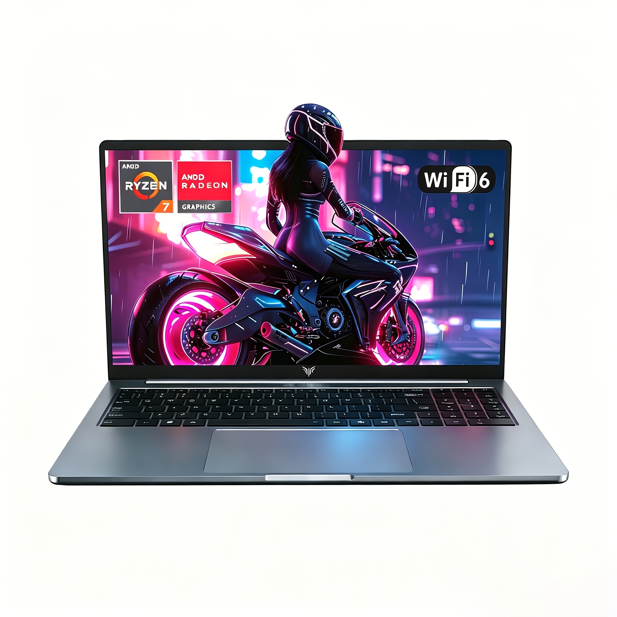 Gaming Laptop Computer 2025 Latest 15.6 Inch Fhd Display Laptop With 7 5700u Processor Up To 4.6ghz 16gb Ddr4 512gb Bnvme Pcie 3.0 Ssd Gaming Notebook Lightweigh