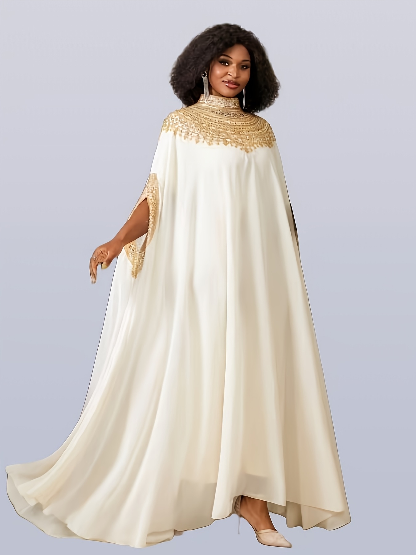 elegant high end heavy sequin beaded dress gown