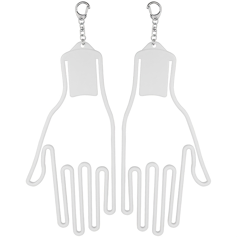 TEMU Support de Gant, 2pcs Support de Gant de Golf en ABS Durable, Présentoir de Protection de Gant d'Équipement Sportif et Accessoires de Support