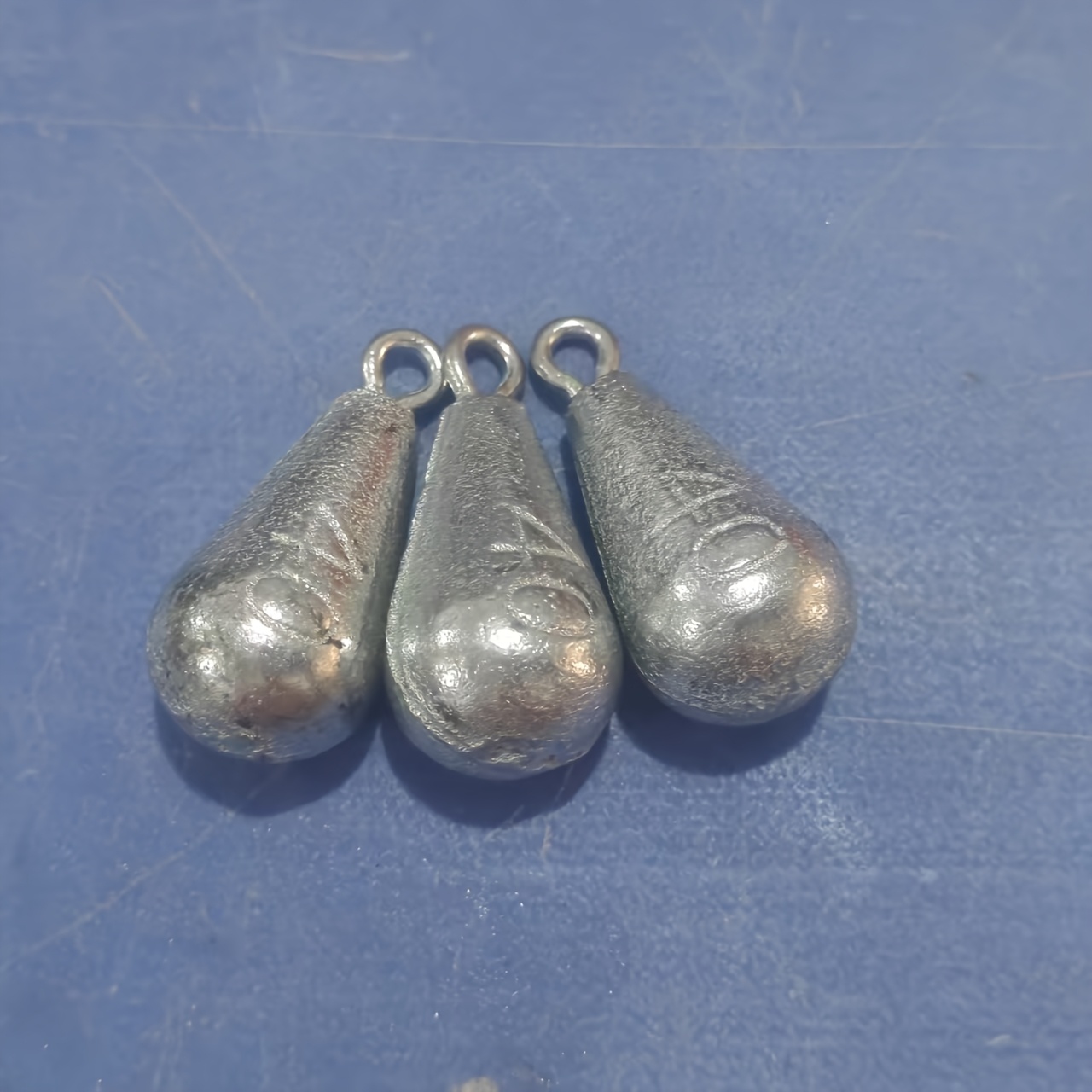 TEMU Juego de 3 piezas de plomadas giratorias tipo de agua con , plomo seguro para la línea