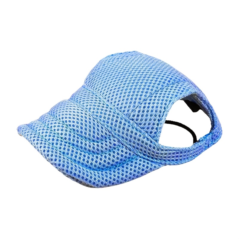 E-shop 1 Atmungsaktiver Haustier-Sport - Belüfteter Sandwich-Mesh-Sonnenschirm für den Außenbereich, Ganzjahrespassform, Hunde-Freizeit-Baseball-Stil,