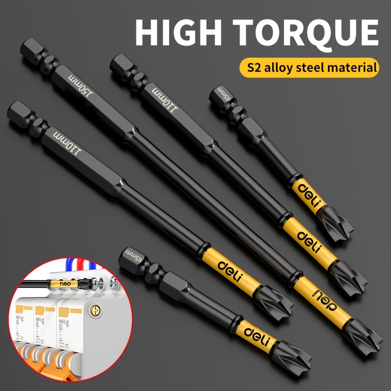 

3/8/15pcs Screwdriver Set, 110mm, S2 Alloy Steel, Head, Magnetic Anti-slip, For Electricians, Socket And Device Installation/removal