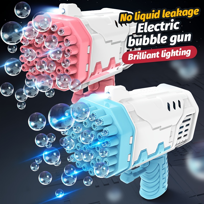 

40-hole Bubble Blaster - Handheld Outdoor Entertainment Device, Does Not Include Solution Or Batteries