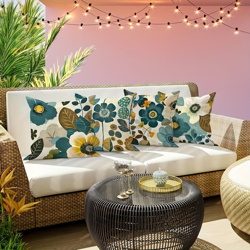 modern outdoor cushions: featuring a rustic Temu Spain