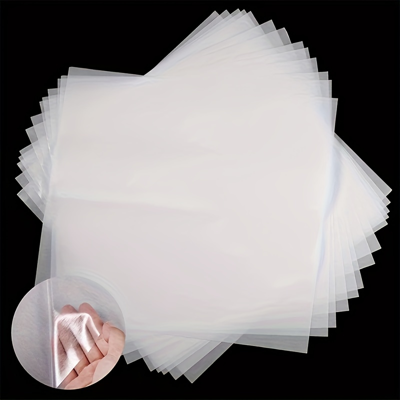 

10pcs 20*30cm Double-sided Fabric For Stitching Ironing Patch Adhesive Fabric Thermal-bonded Clothes Interlining