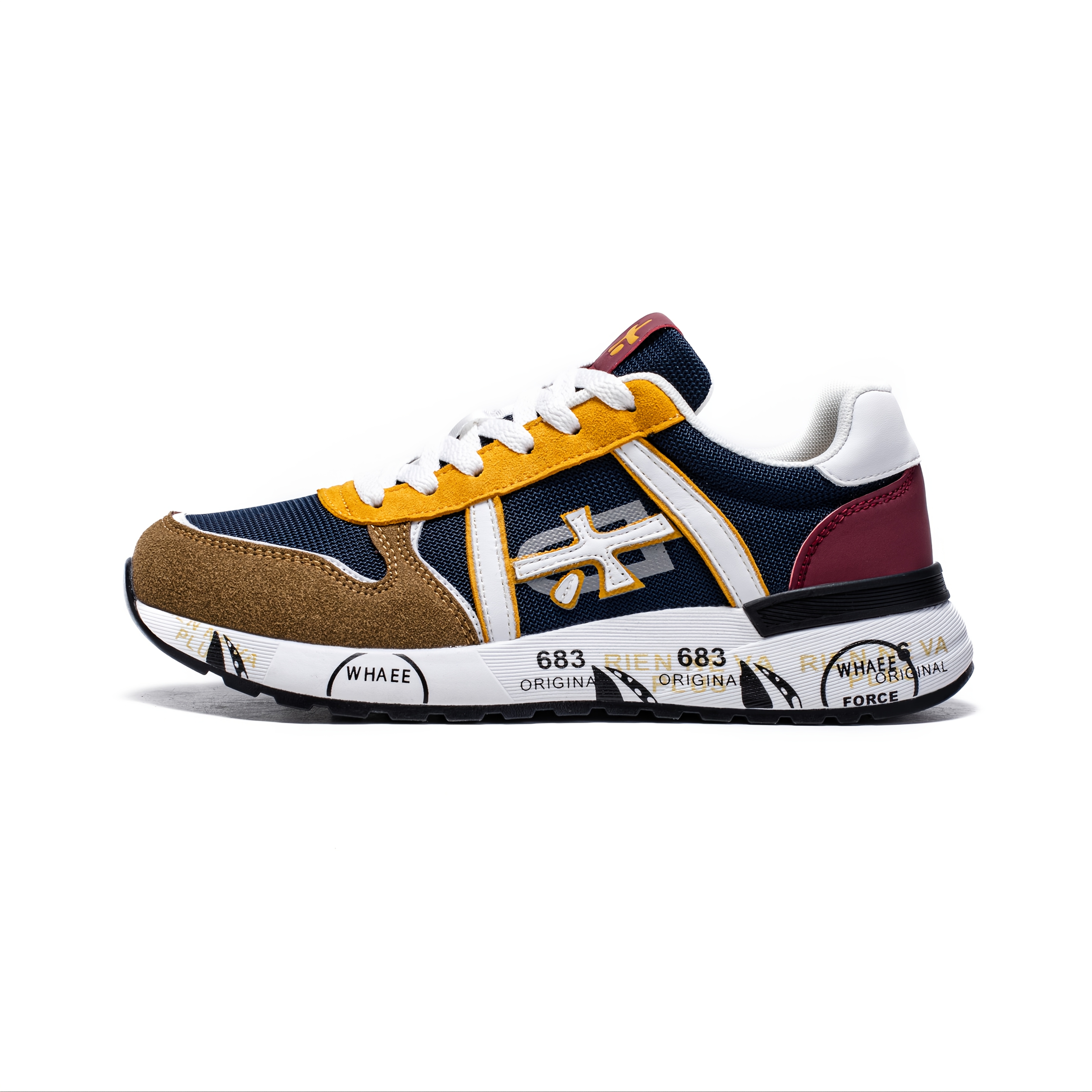 TEMU Scarpe da Dad Shoes vintage casual, sneakers da esterno con suola spessa, scarpe da ginnastica versatili i e pendolarismo