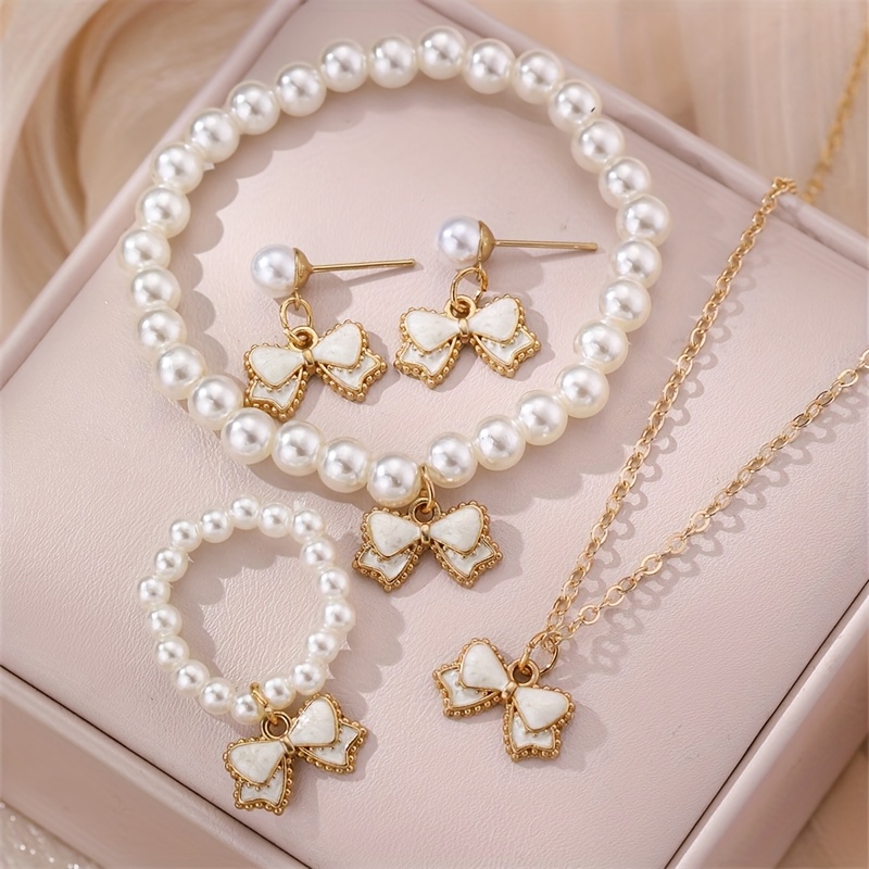 Anillos De Mariposa Swarovski Set De Joyería De Mariposas Para