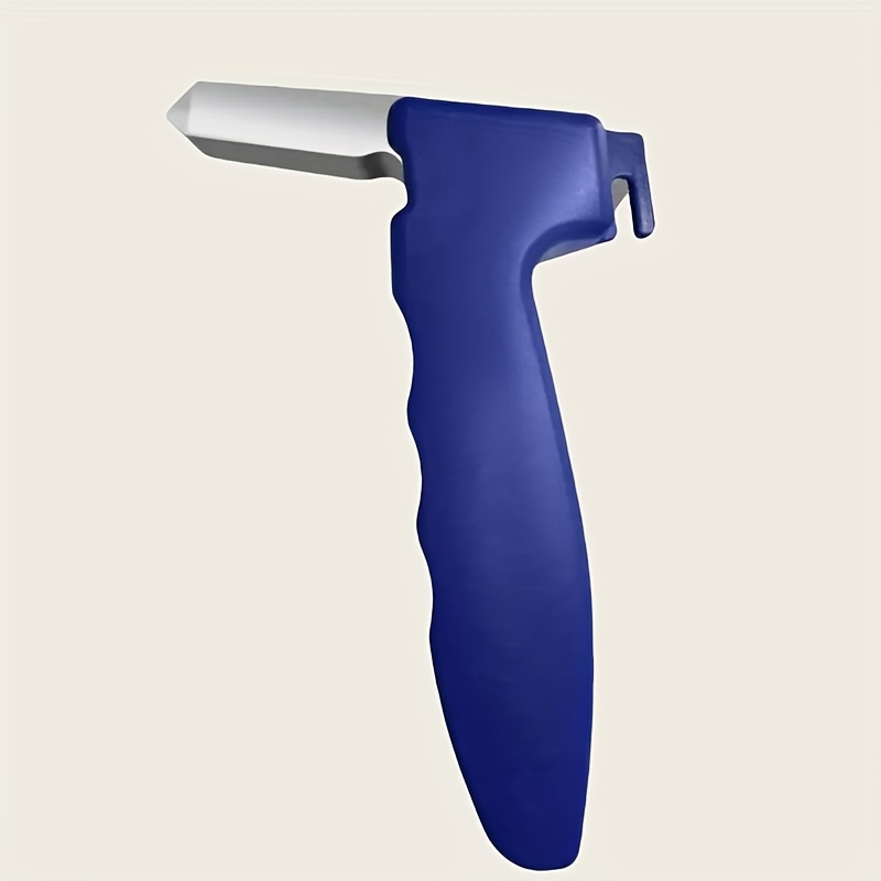 TEMU 1pièce Support de poignée de véhicule portable avec coupe-sécurité et brise-vitre, corps en acier inoxydable, accessoire de soutien pour
